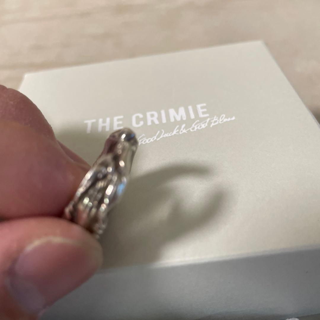 CRIMIE PYRAMID ROPE STUDS RING 11号　クライミー