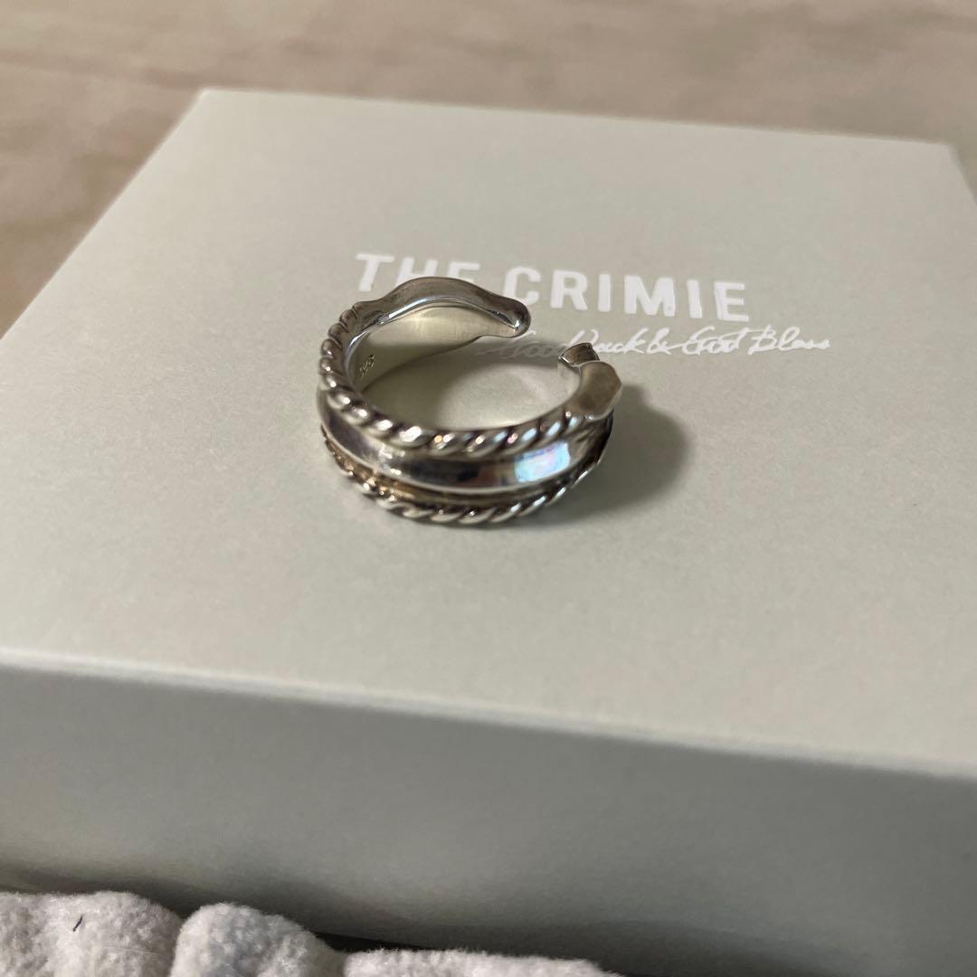 CRIMIE PYRAMID ROPE STUDS RING 11号　クライミー