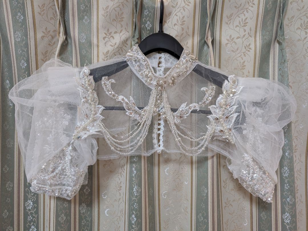 ウェディングボレロ パフスリーブ