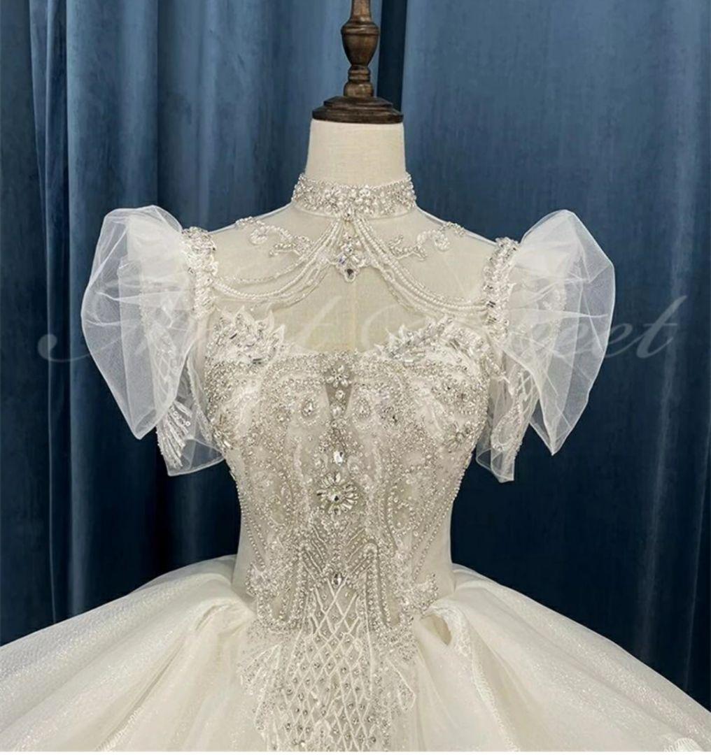 ウェディングボレロ パフスリーブ