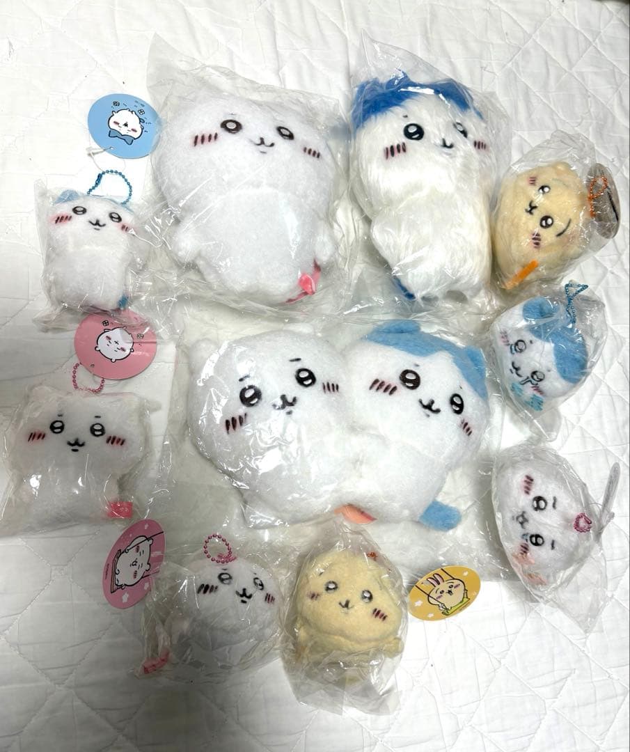 ちいかわ　ほわほわぬいぐるみ　失敗しちゃった今日の討伐マスコットまとめ販売10点