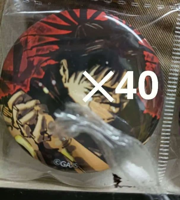 呪術 脹相 ジャンプ GIGA winter 缶バッジ　ホロステッカー　各40