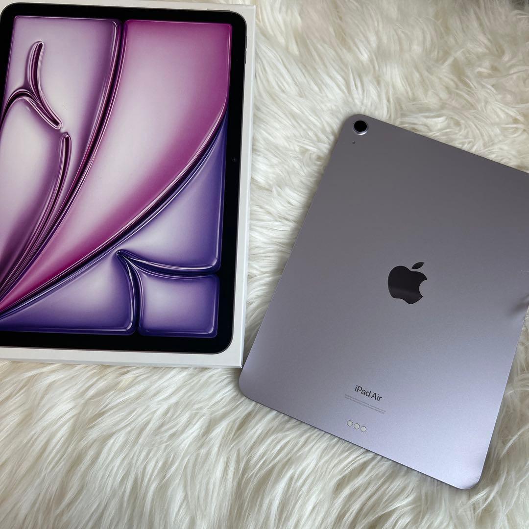 iPad Air M2 11インチ Wi-Fiモデル パープル128G ケース付