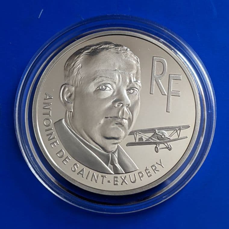 星の王子さま（10フランカラー銀貨）2000年