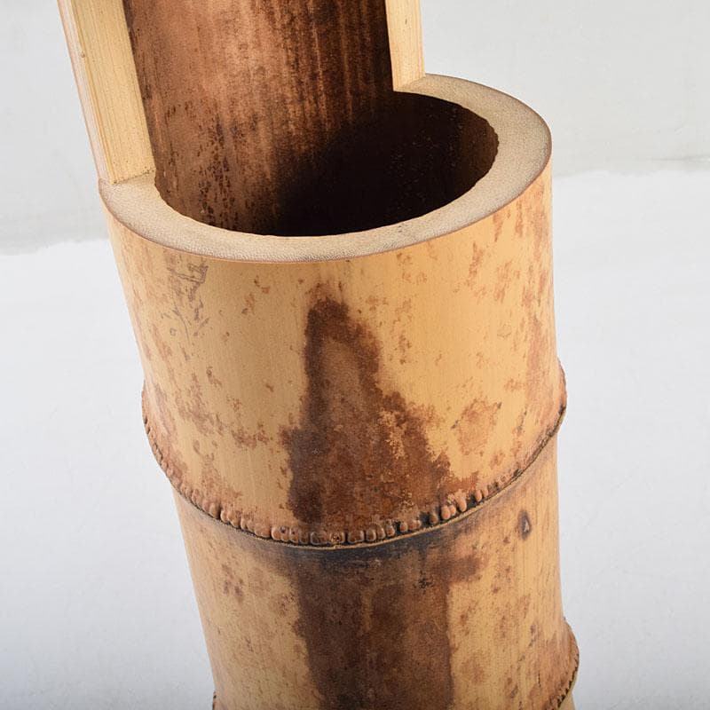 茶道具 影林宗篤作 花入 銘「千年翠」 紫野 小林太玄極め