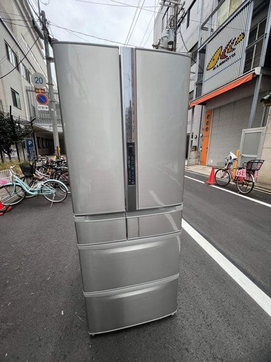 大型冷蔵庫日立517L 自動製氷機付き大阪。京都。神戸(大阪市のみ