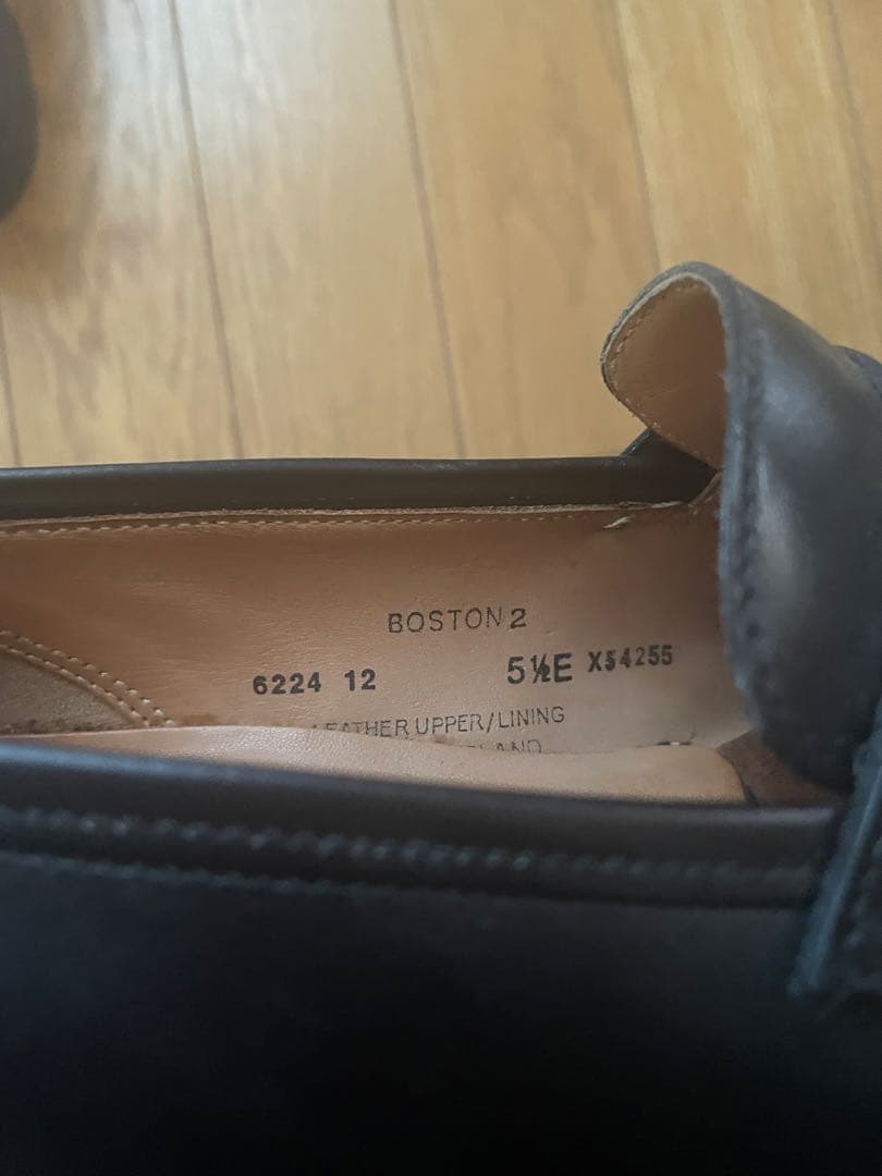 【シューツリー付き】クロケットアンドジョーンズ　ボストン2