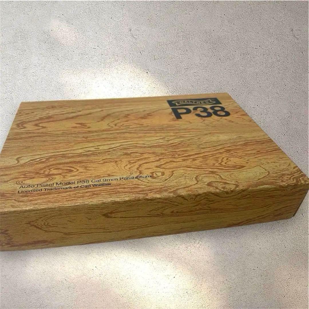 【未使用品】マルゼンワルサーP38 ガスブローバックモデル ブラック