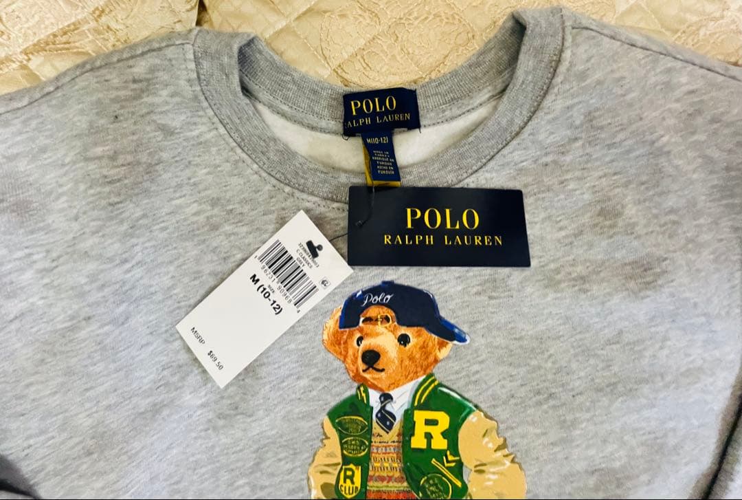 ポロベア　フリース　トレーナー　スウェット