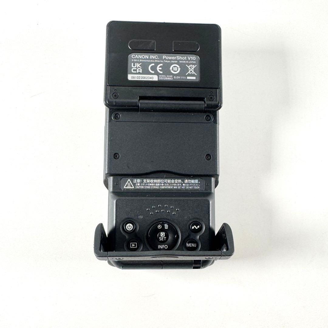 【美品・フィルム付き】Canon PowerShot V10 ブラック