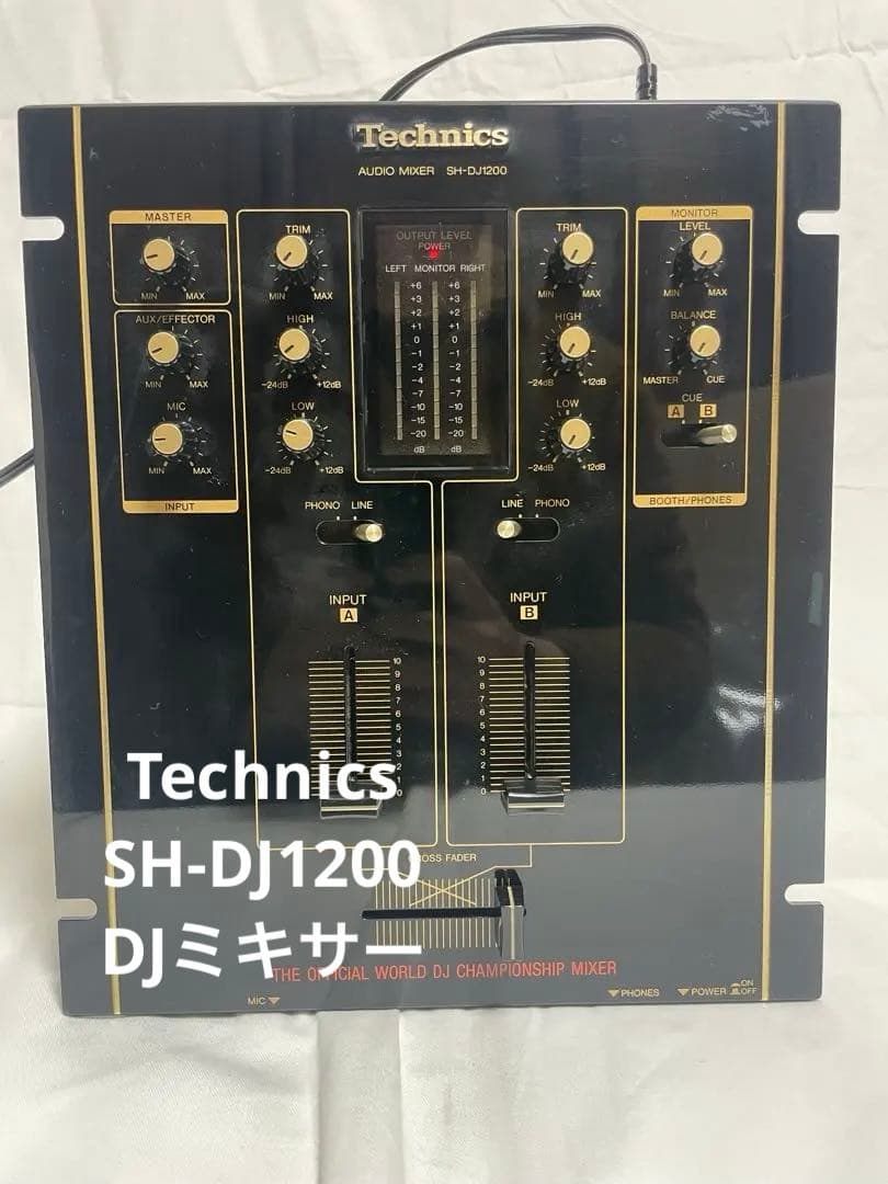 Technics SH-DJ1200 DJミキサー クロスフェーダー搭載 現状品 - メルカリ
