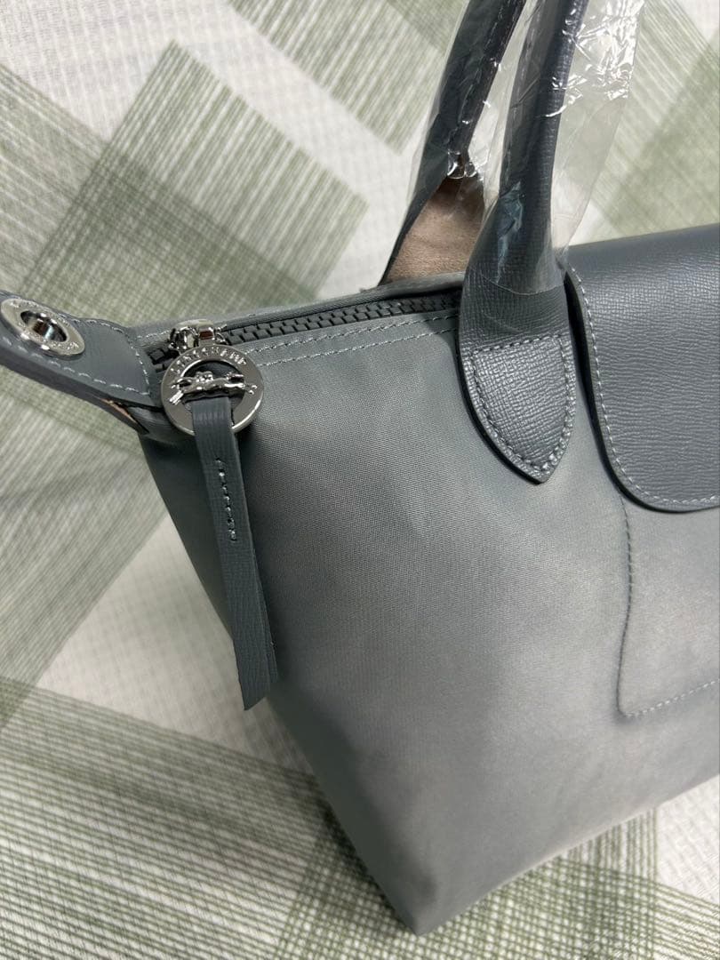 《LONGCHAMP》プリアージュ トップハンドバッグ　S/ダークグレー