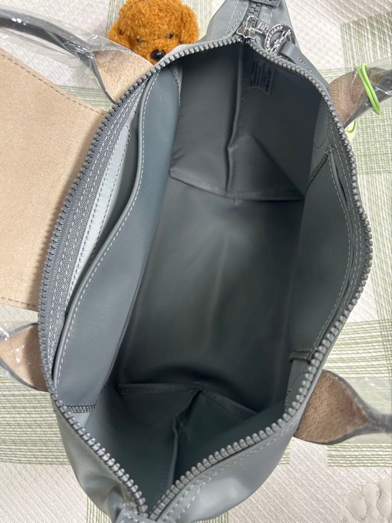 《LONGCHAMP》プリアージュ トップハンドバッグ　S/ダークグレー