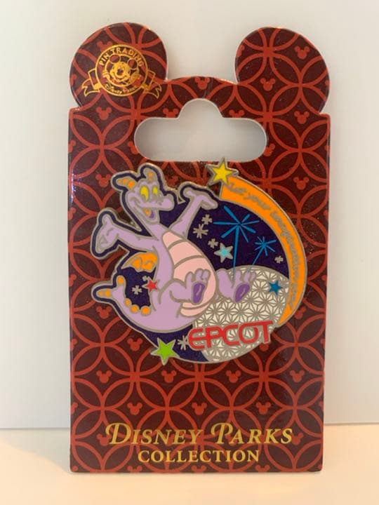 ディズニーワールドエプコットセンターフィグメントピンバッジフロリダ
