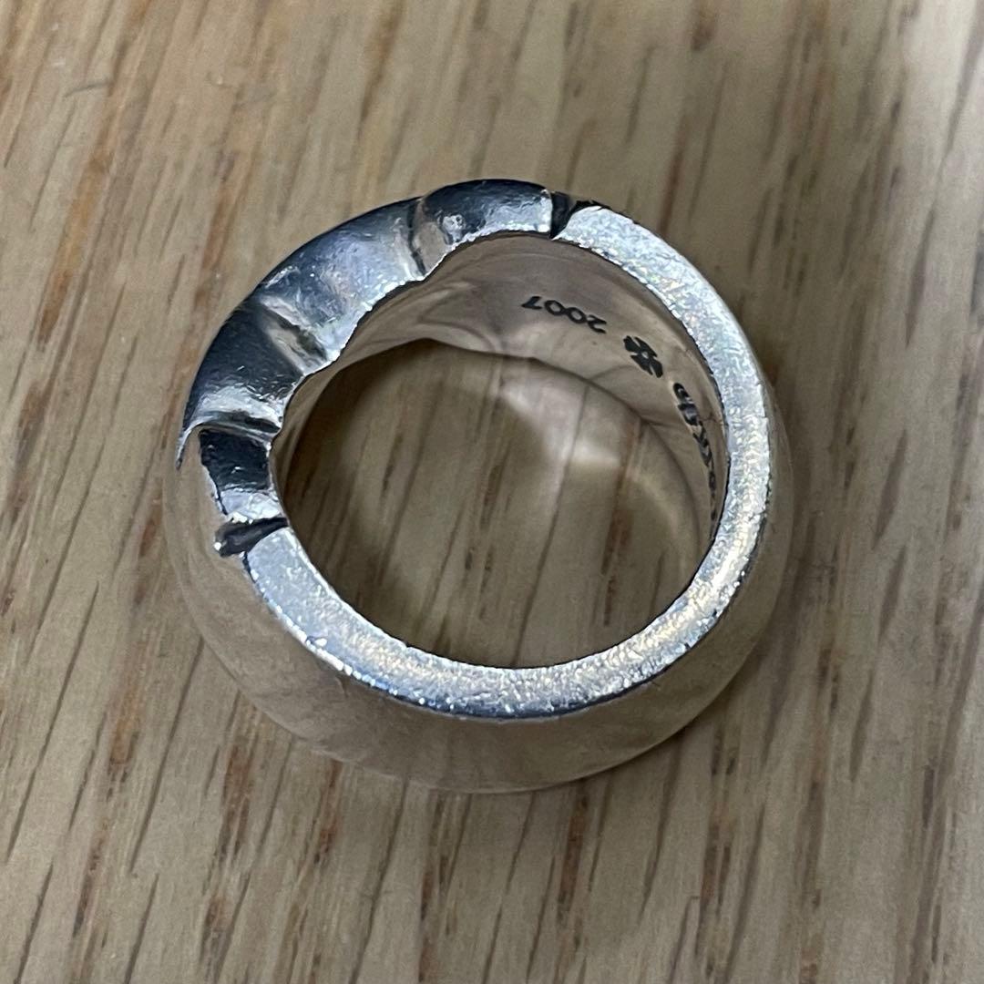 CHROME HEARTS ダブルフレアニーリング