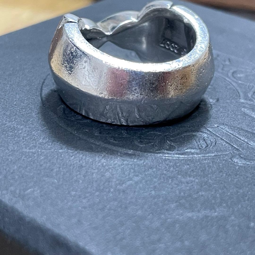 CHROME HEARTS ダブルフレアニーリング