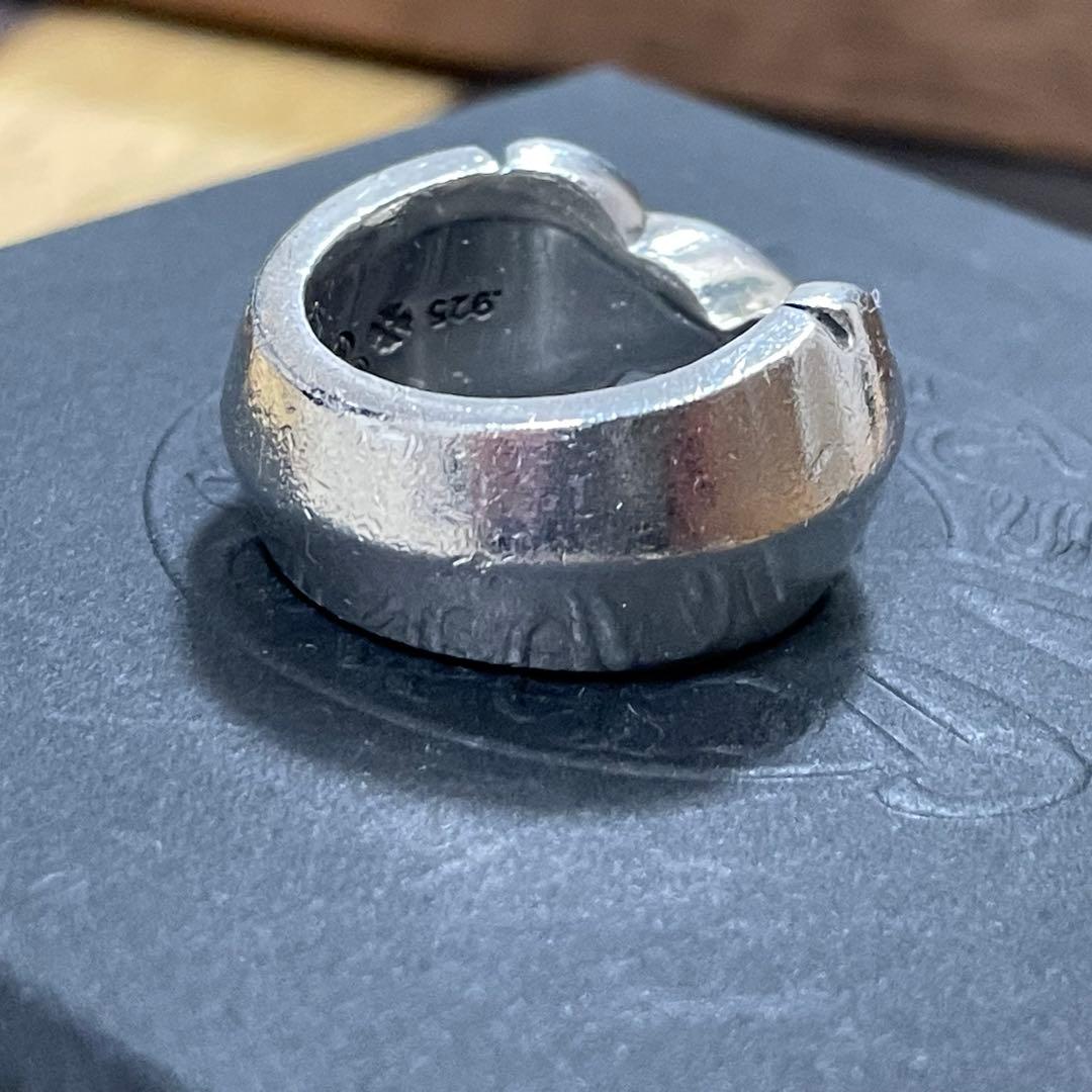 CHROME HEARTS ダブルフレアニーリング