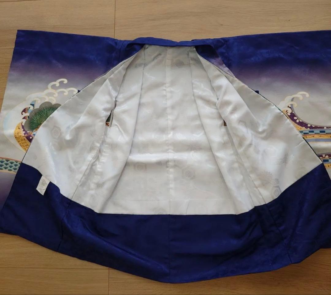 七五三　男の子　5歳　身長小さい子向け　袴　着物　12点セット