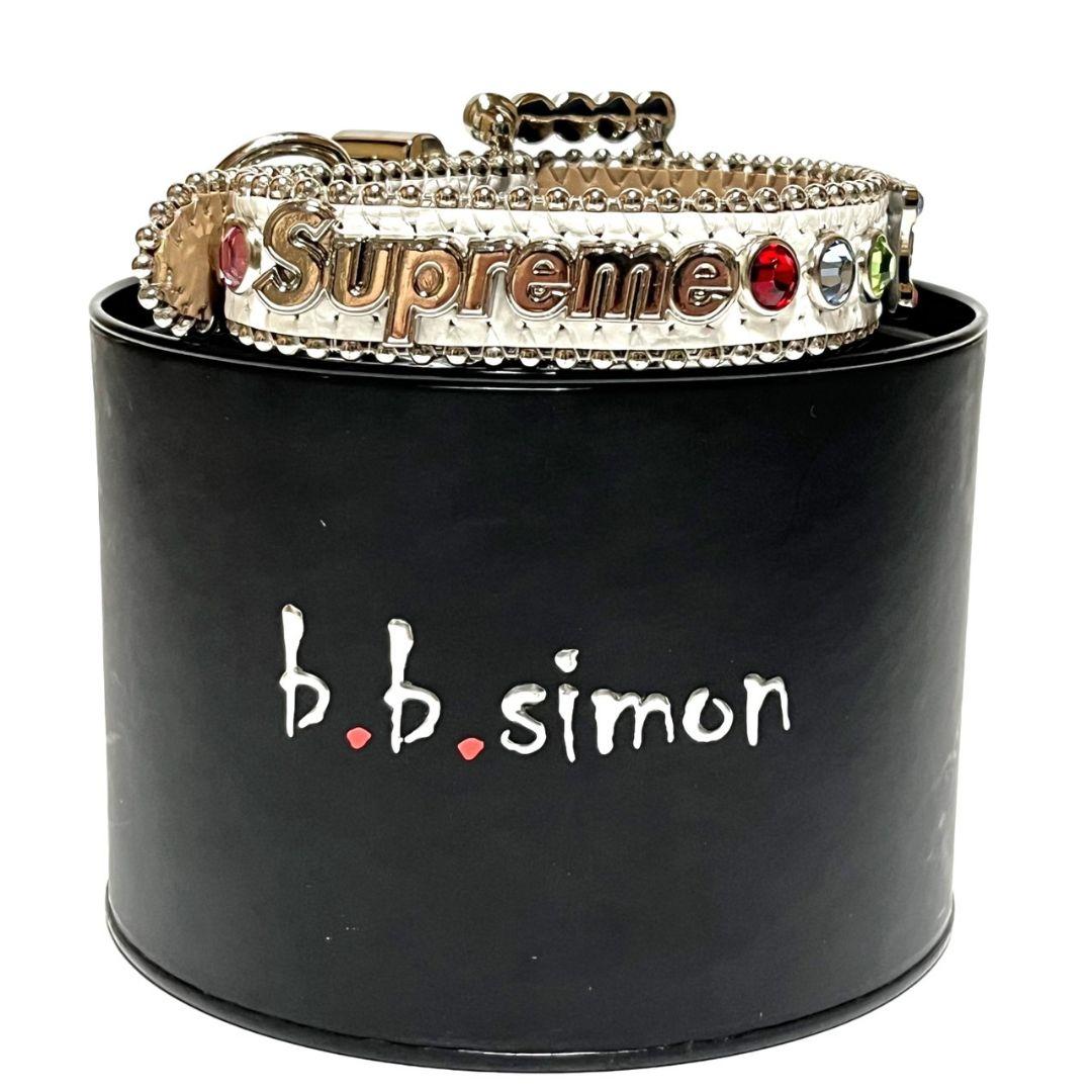 希少・未使用】シュプリーム B.B. Simon スタッズドッグカラー