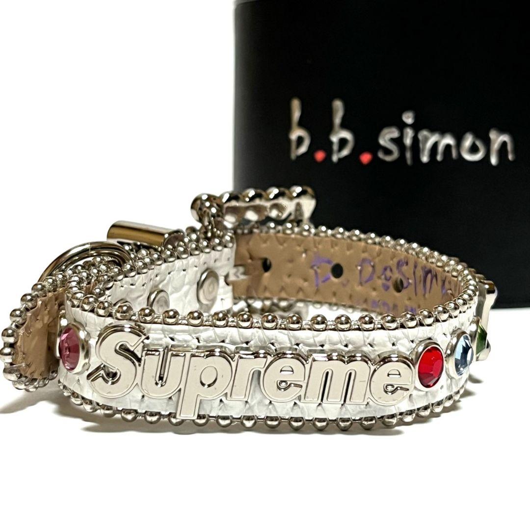 希少・未使用】シュプリーム B.B. Simon スタッズドッグカラー