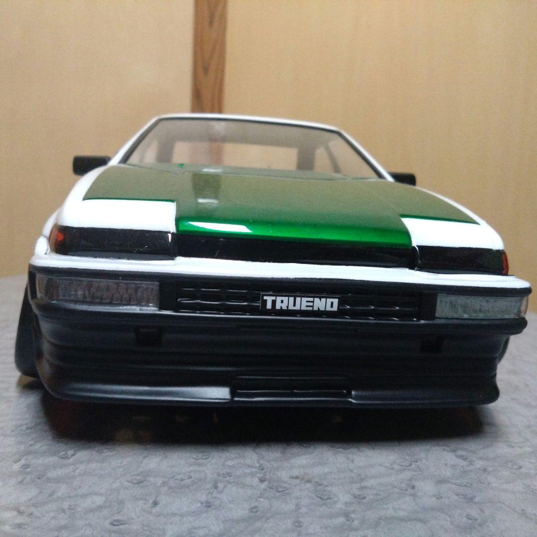 【姉さん18】パンドラRC　土屋圭市風 AE86 トレノ未使用ボディ