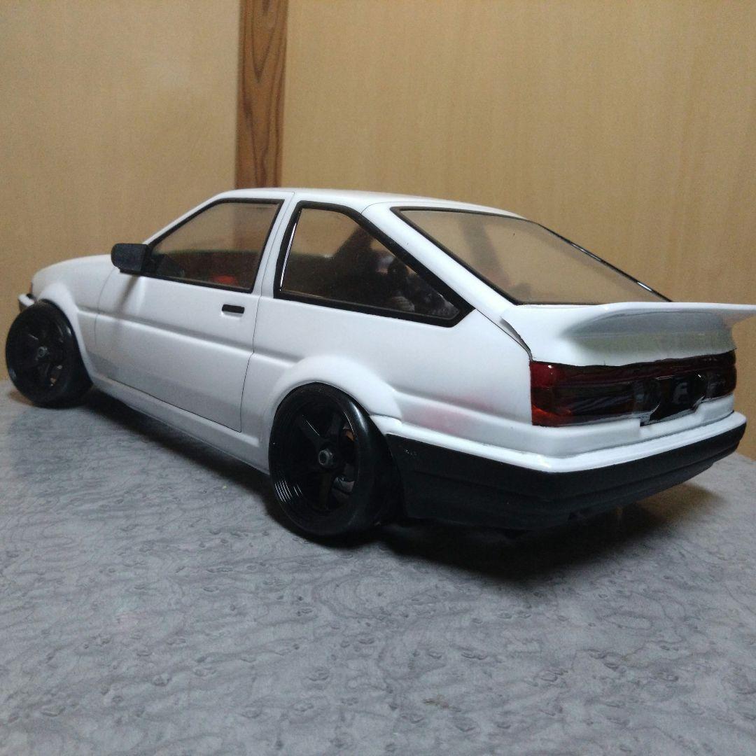 【姉さん18】パンドラRC　土屋圭市風 AE86 トレノ未使用ボディ