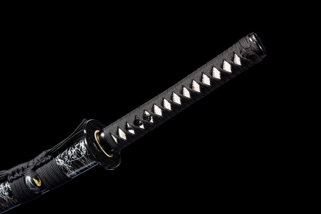 1060-武具 刀装具 日本刀　模造刀 居合刀 武士道 武蔵 鑑賞用 手鍛造打