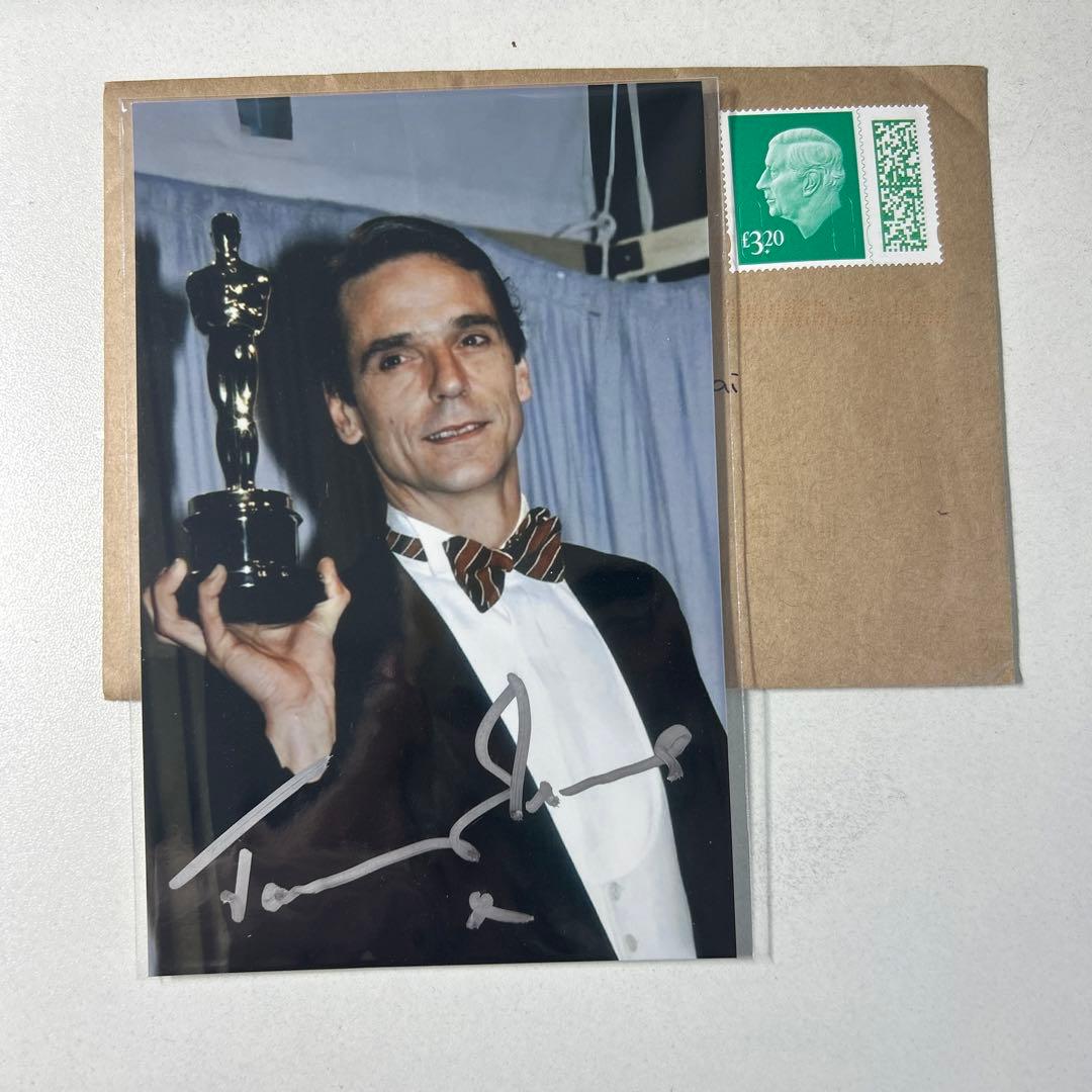 ジェレミー・アイアンズ サイン入り ジェレミー・アイアンズ サイン入り