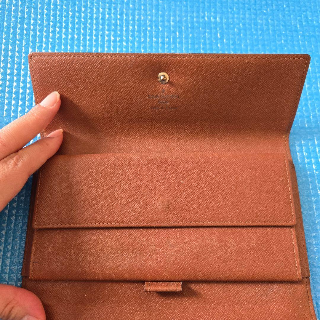 ☆美品☆ ルイヴィトン Louis Vuitton モノグラム 三つ折り財布