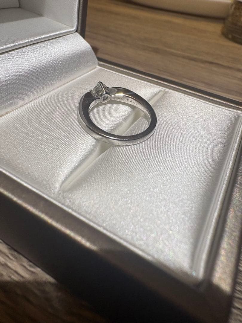 BVLGARI プラチナ ダイヤモンドリング 0.3カラット