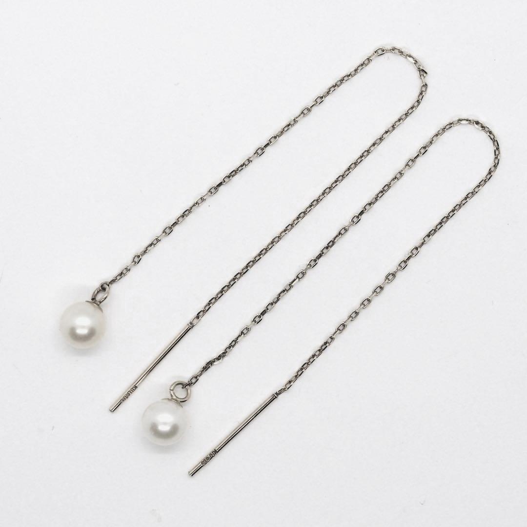 エテ K10WG 淡水パール アメリカン ピアス - メルカリ