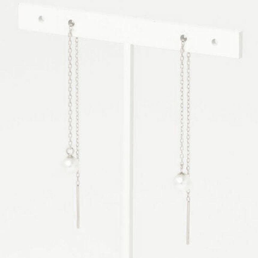 エテ K10WG 淡水パール アメリカン ピアス - メルカリ