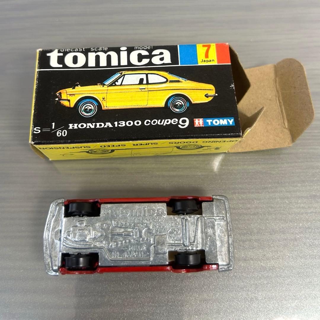 トミカ ホンダ 1300 クーペ9【日本製】黒箱 No7