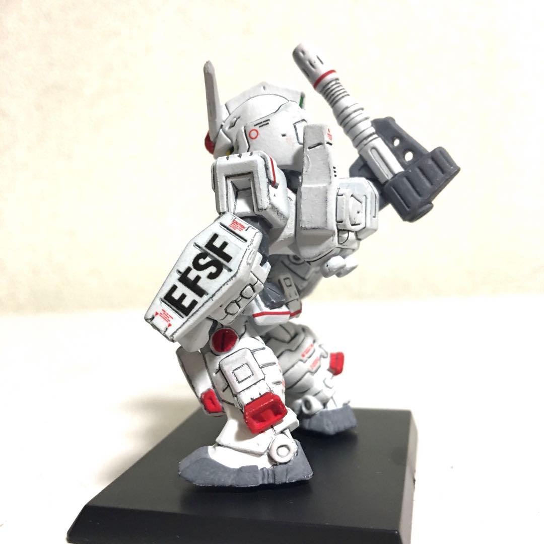 コンバージ 198 フルアーマー ガンダム リペイント 全塗装 ガンプラ