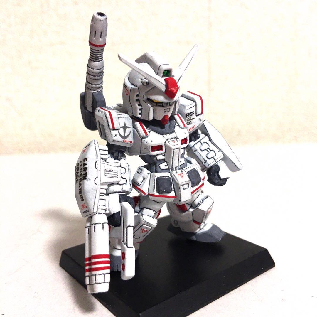 コンバージ 198 フルアーマー ガンダム リペイント 全塗装 ガンプラ