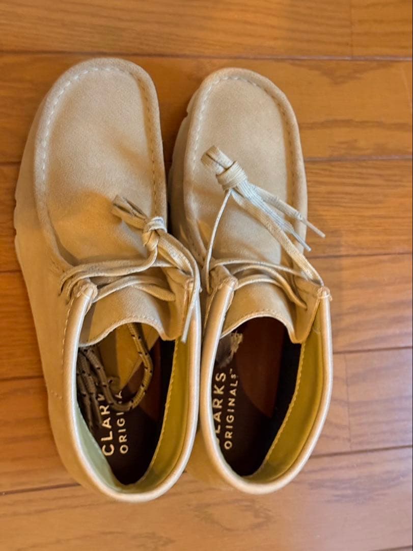 CLARKS ワラビー ゴアテックス メンズ 26.5cm箱あり別紐あり