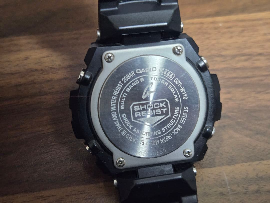 【美品】G-SHOCK GST-W110 G-STEEL