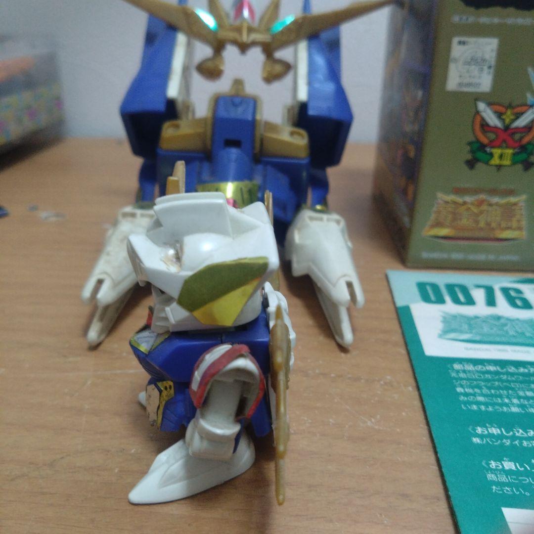 d*i様 元祖SDガンダム プラモデル 太陽騎士ゴッドガンダム 組立済み