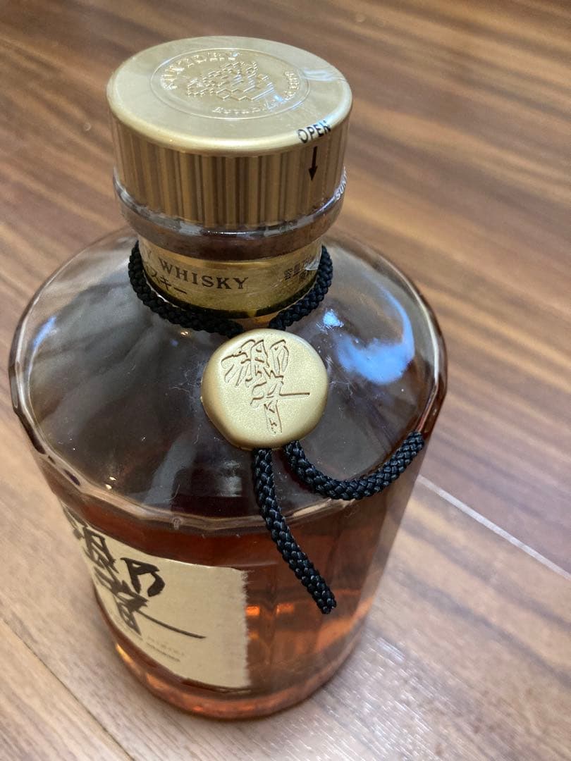 瓶未開封】サントリー響ウイスキー金ラベル金キャップSH-01