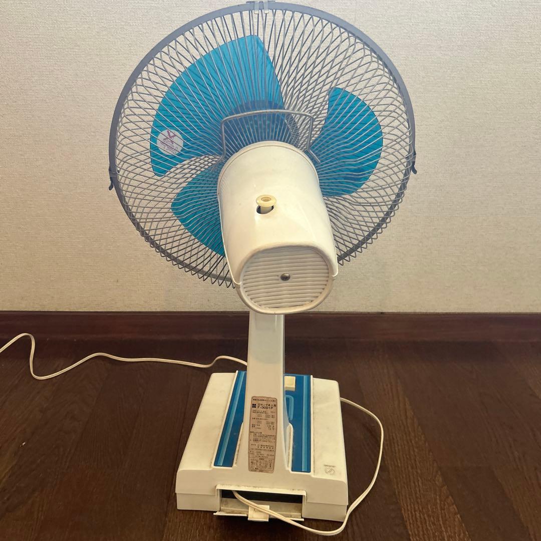 ☆昭和レトロ《ナショナル F-30D1P 卓上扇》扇風機 レトロ ポップ②