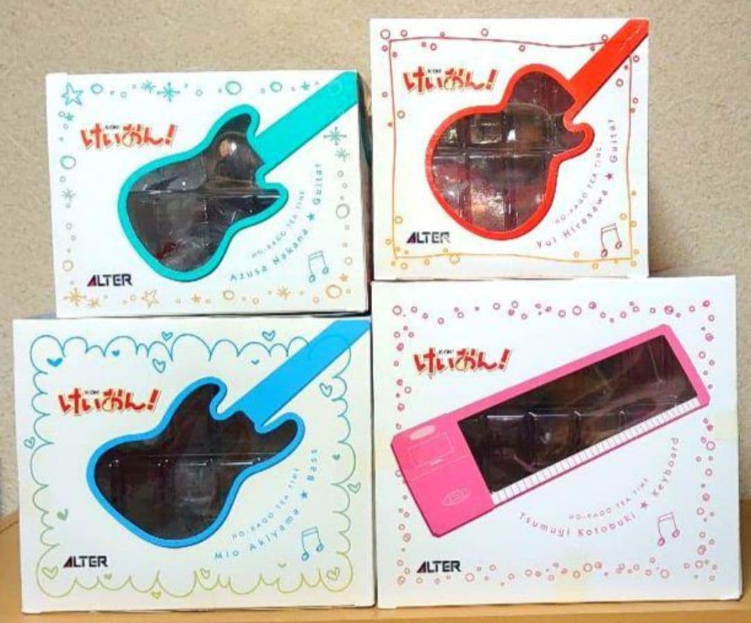 アルター けいおん! 平沢唯 秋山澪 中野梓 琴吹紬 1/8スケール フィギュア