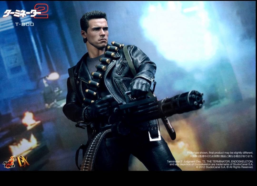 SF・ファンタジー・ホラー HOTTOYS MOVIE MASTER PIECE DX T-800