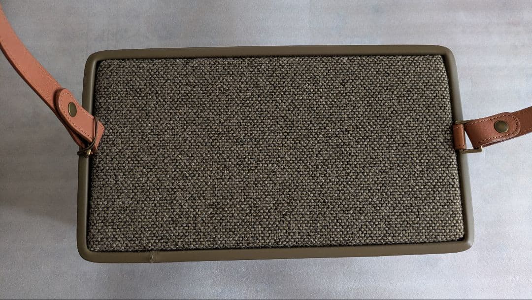 Hartmann　コスメティックケース　メイクボックス　ツイード