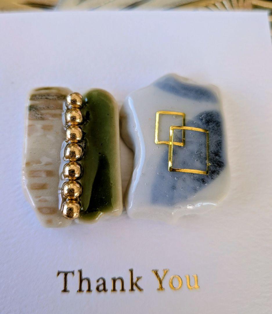 はたはた様専用ページ②シー陶器イヤリング1点物♡ - www.properties