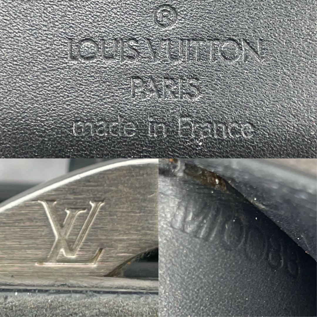 【微美品】ルイヴィトン　折り財布　ヴェルニ　グレー　がま口　新型