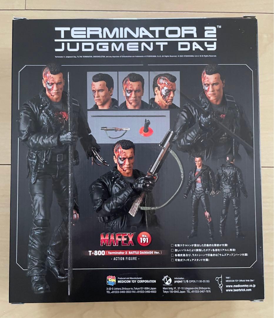 MAFEX マフェックス No.191 T-800 BATTLE DAMAGE スケルトンリアル