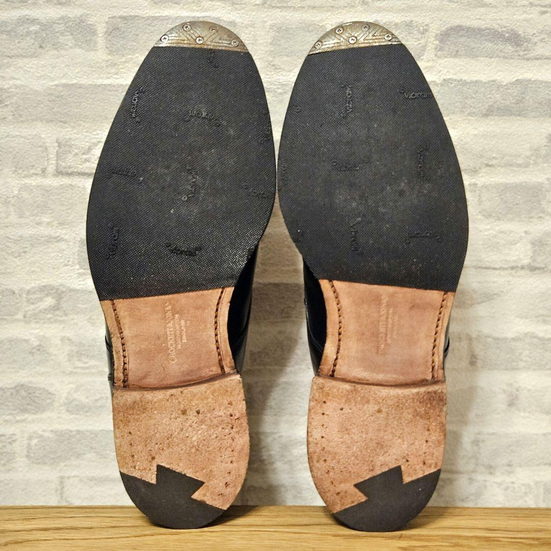 クロケット&ジョーンズ オンスロウ6E Uチップシューズ/モールトンローファー