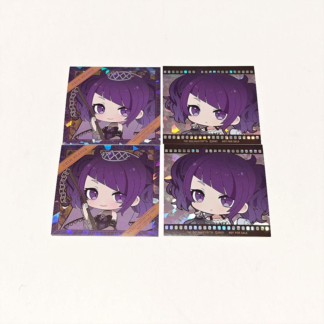 アイマス バースデーストア シャニマス　田中摩美々　ブロマイド　ステッカ