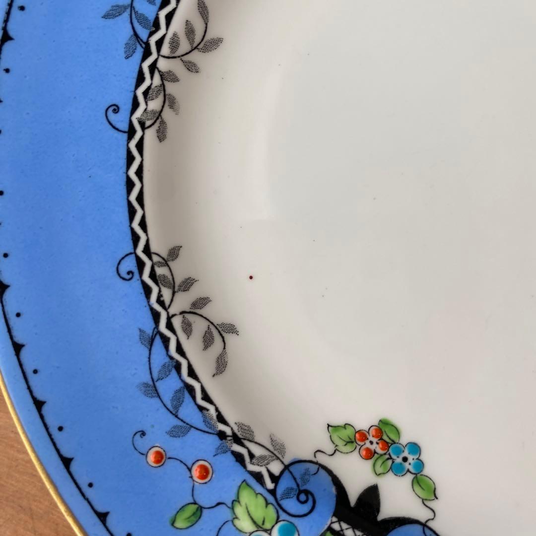 クラウンスタッフォードシャー カップ ソーサー プレート エナメルが