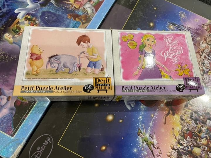 ディズニー ミッキーパズル1000ピース4個セット